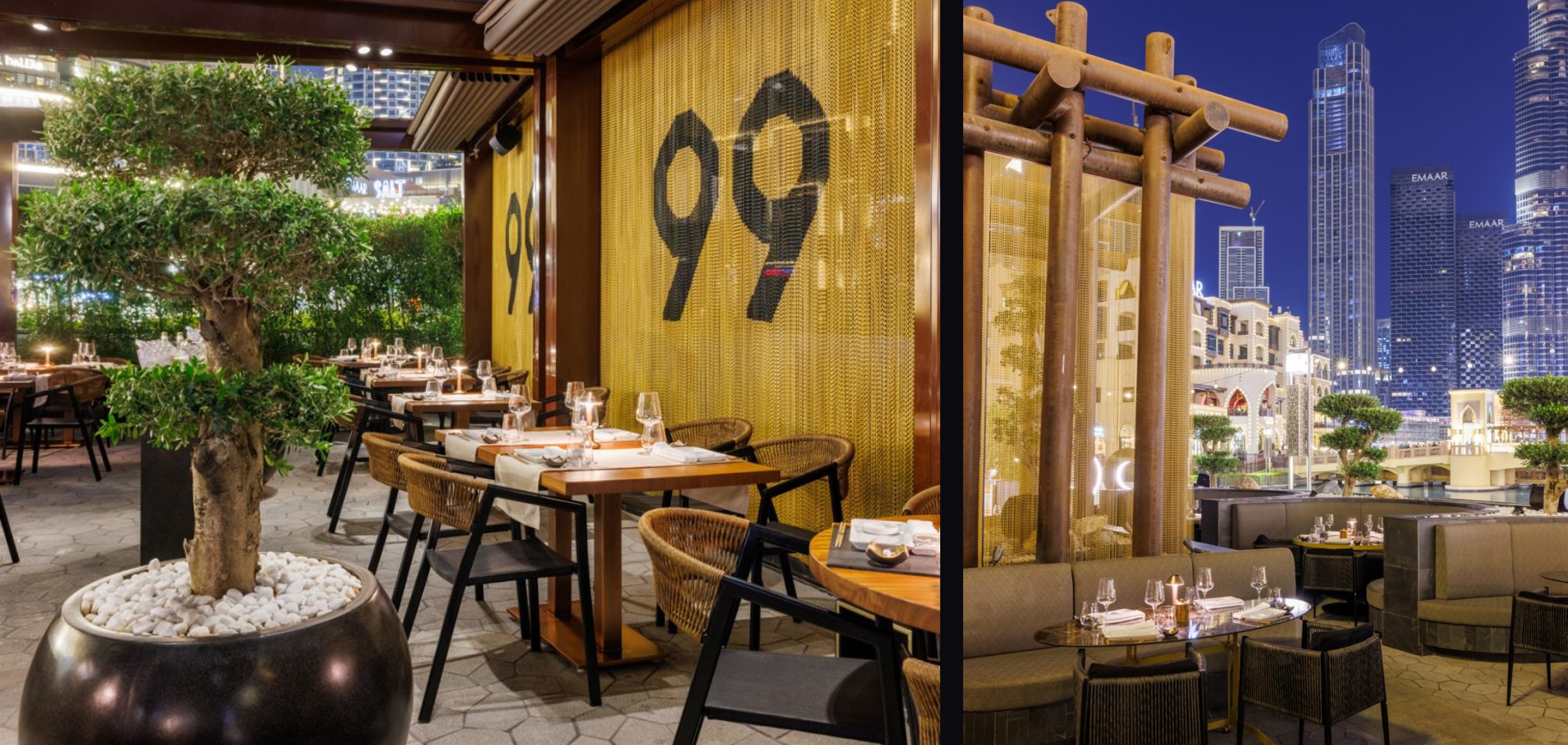 9. 99 Sushi Bar & Restaurant Dubai