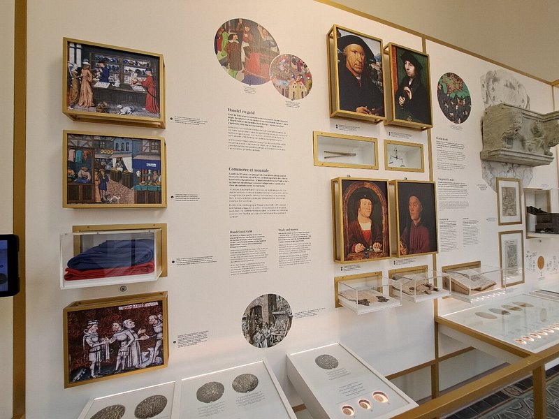 The Museum of the National Bank of Belgium in Brussels