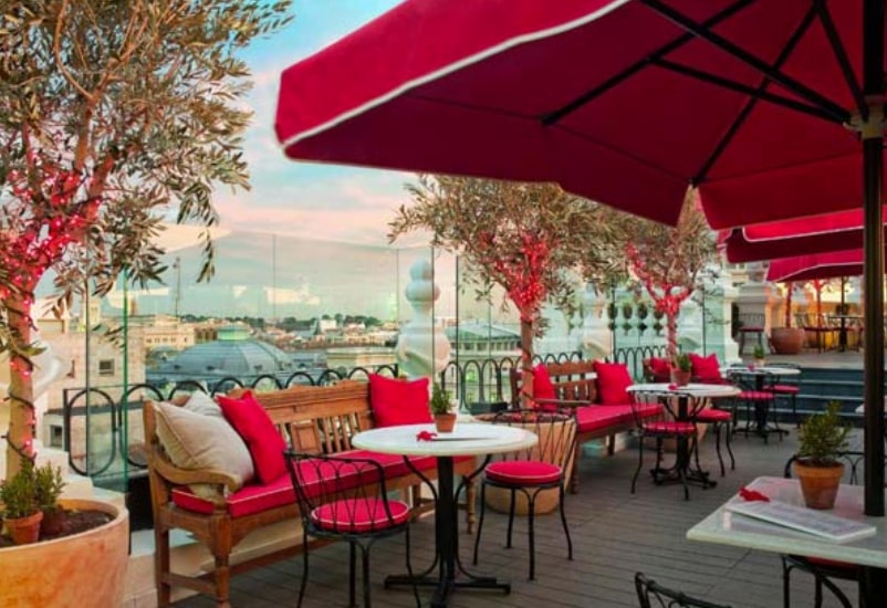 The Principal Madrid Hotel Rooftop