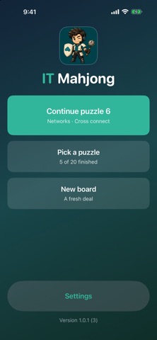 IT Mahjong mobile game