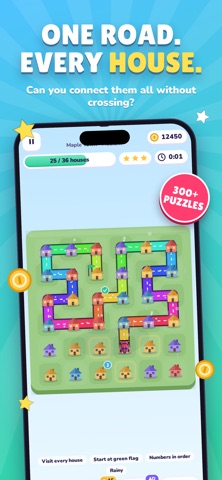 One Line City mobile game