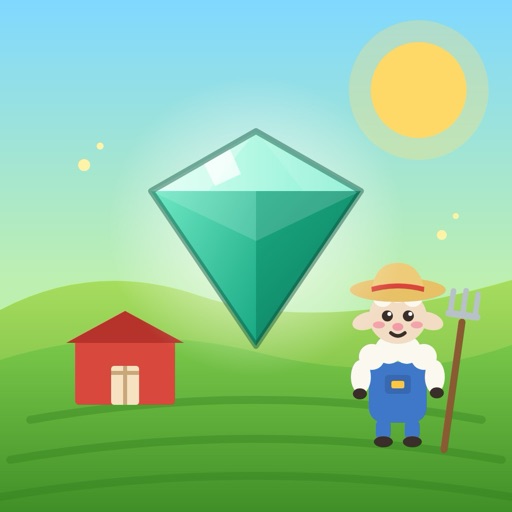 Farmtastic Gems: Match 3 app icon