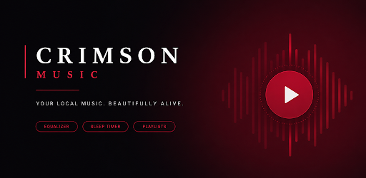 Crimson Player: Music,EQ & MP3 mobile game