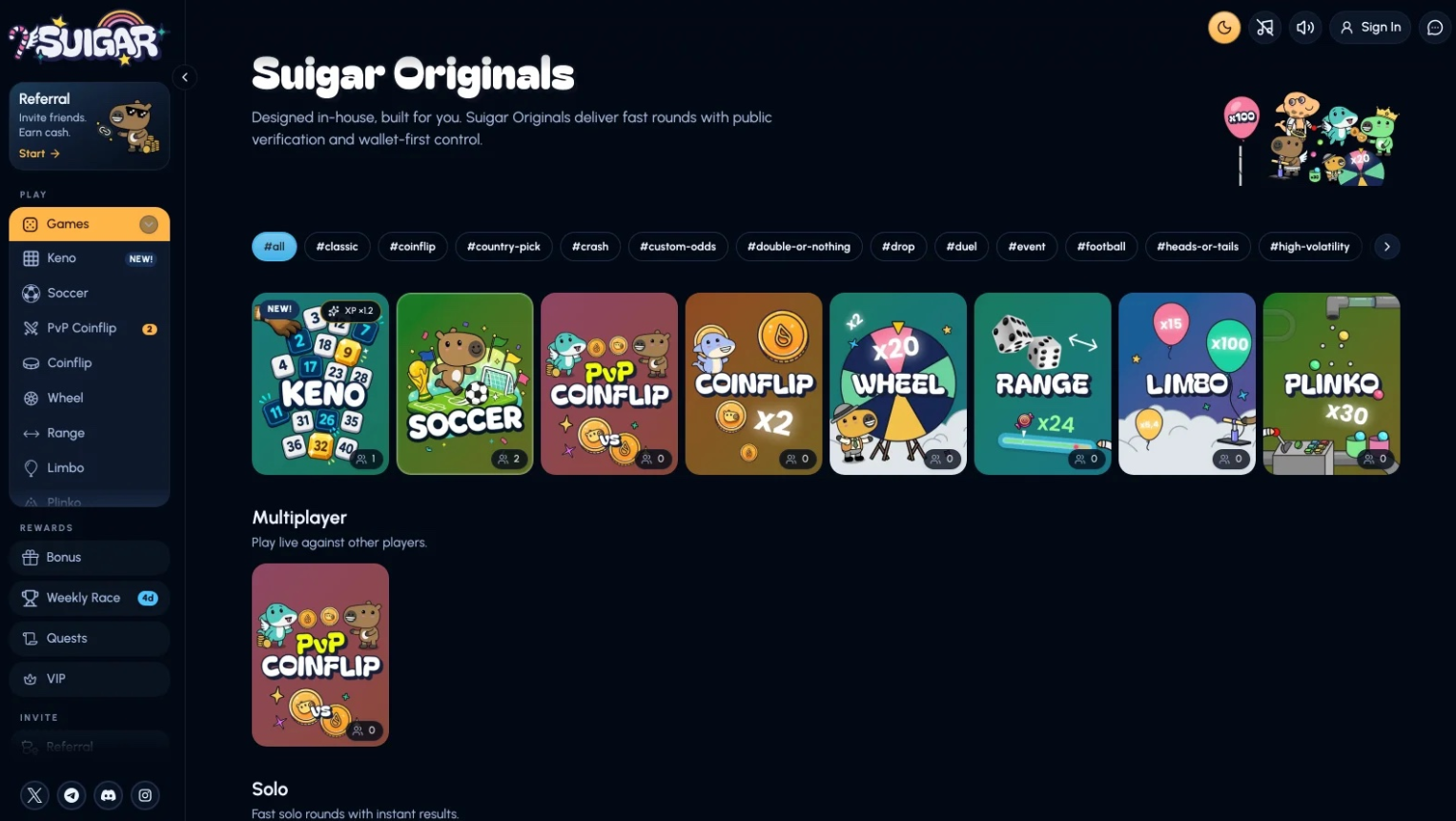Sugar mobile game