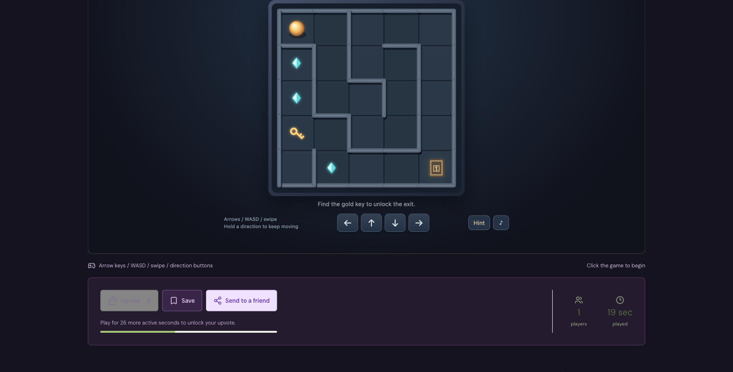 Goblin Maze mobile game