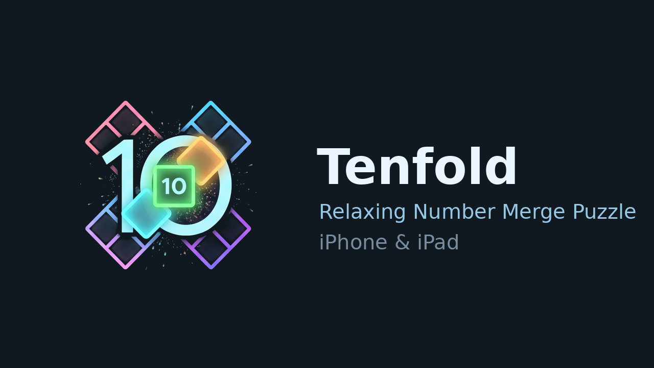 Tenfold: Number Puzzle mobile game