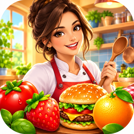 Bistro Bloom: Merge & Makeover app icon