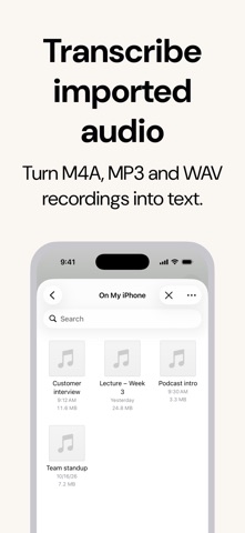 VoiceScriber AI: Offline Notes screenshot 3
