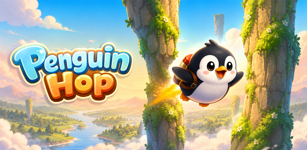 Penguin Hop mobile game