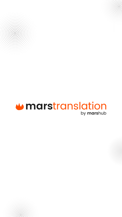 MarsTranslation App screenshot 1