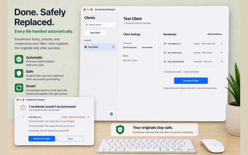Excelerator Password screenshot 1