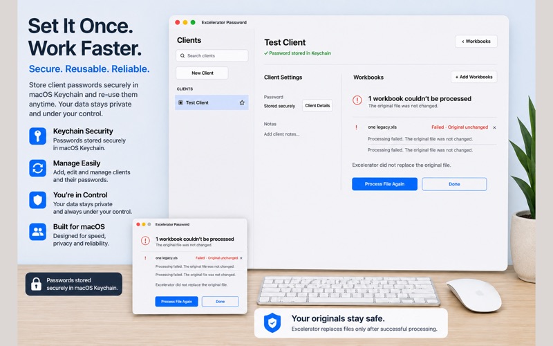 Excelerator Password screenshot 2