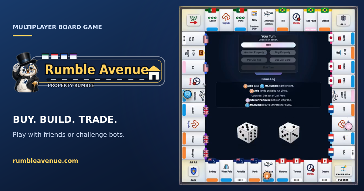 Rumble Avenue mobile game