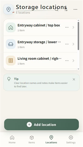 Where Did I Put It? Finder screenshot 3