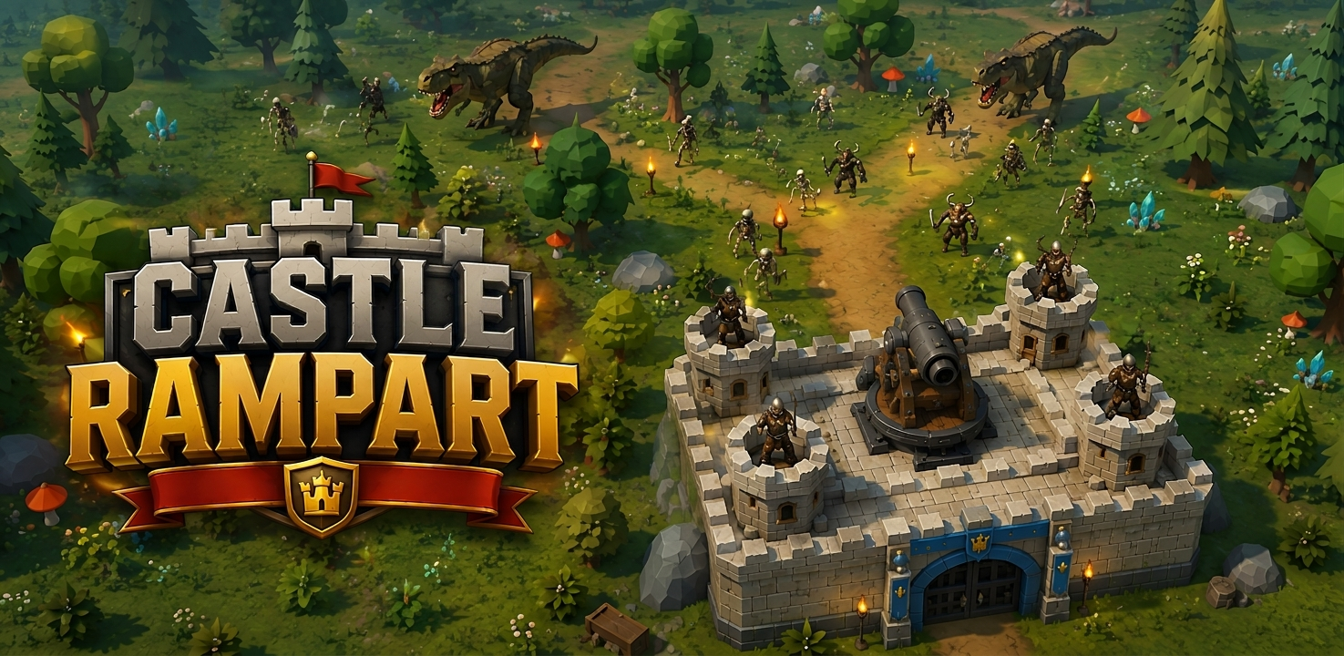 Castle Rampart mobile game