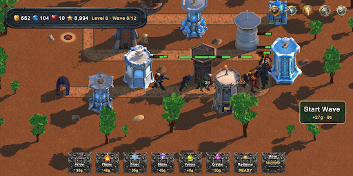 Mythfell: Merge Tower Defense screenshot 3