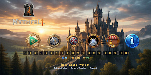 Mythfell: Merge Tower Defense screenshot 5