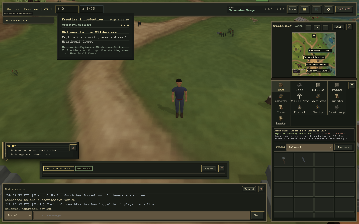Wayfarers Wilderness screenshot 1