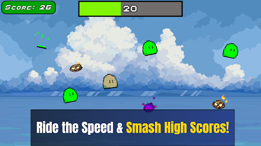 SlimeSmash: Pixel Arcade Game screenshot 2