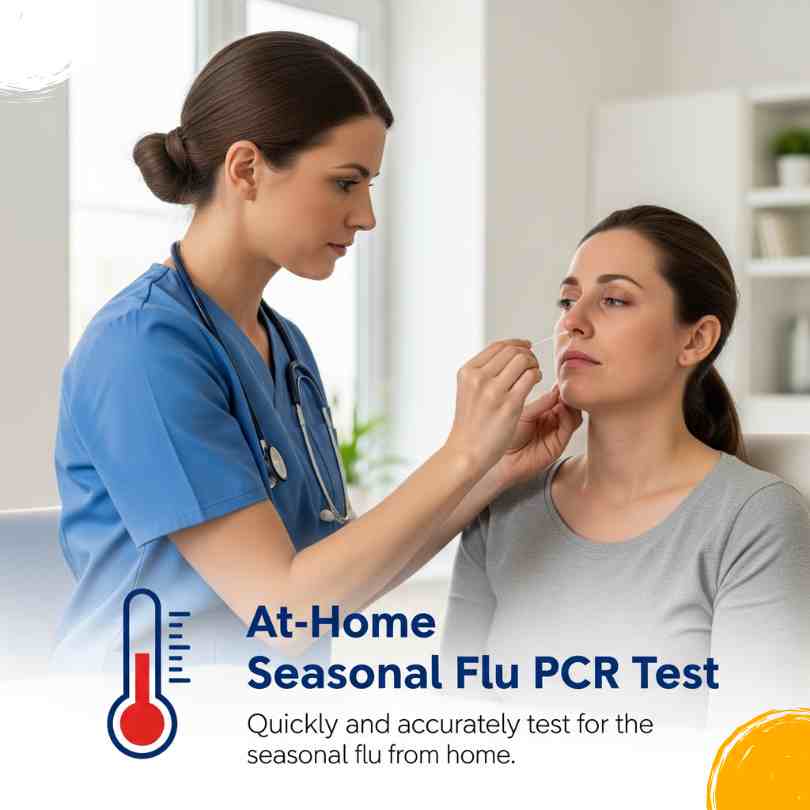 At-Home Seasonal Flu PCR Test