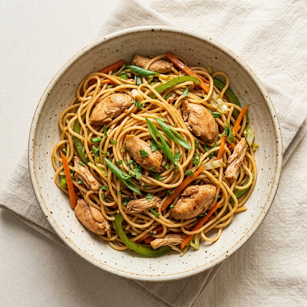 Chicken Hakka Noodles