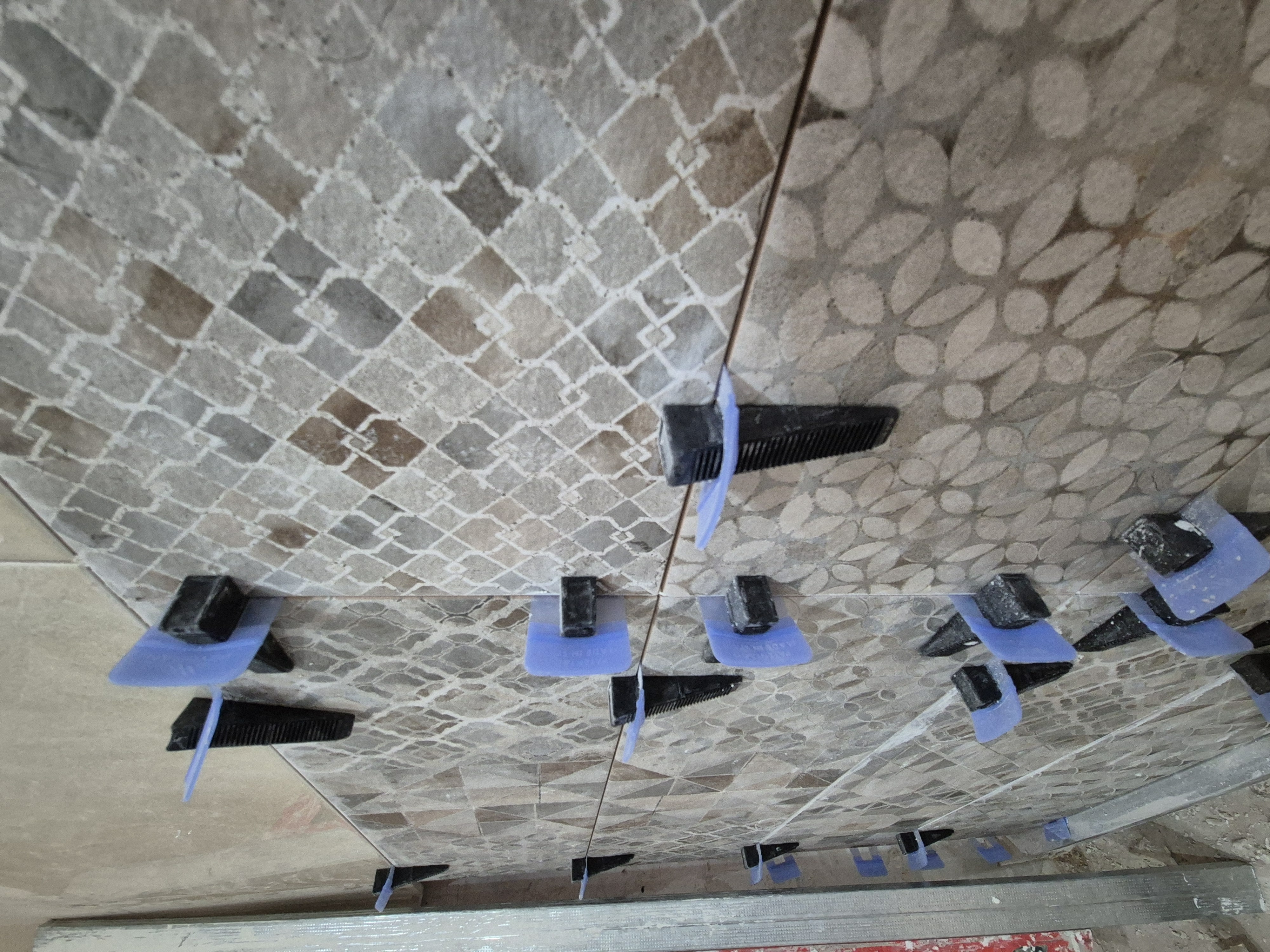 Close-up of a fantasy tile.