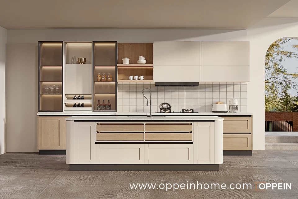 Light Maple Cabinets With White Quartz Countertops - Lumi Haven