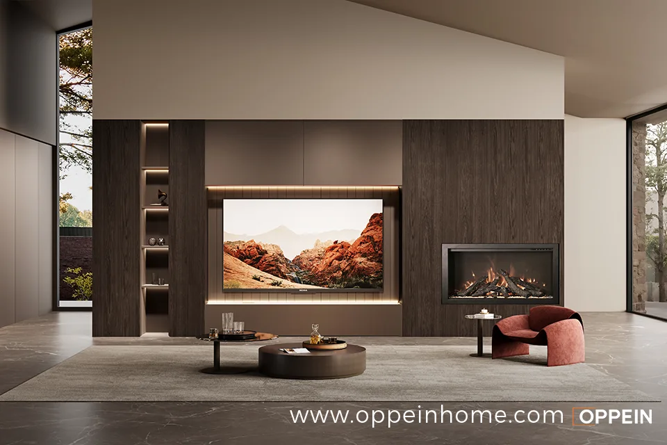 Italian Dark Wood Interior Design Whole-house Solution - Sylva