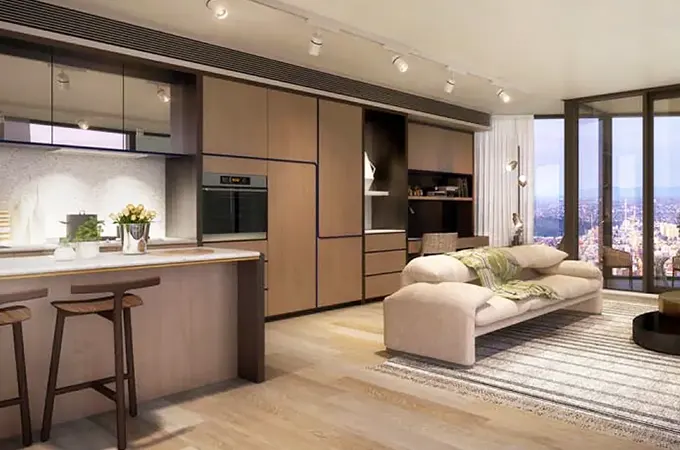 Australia Swanston Central Luxury Apartment Project 1048 Units