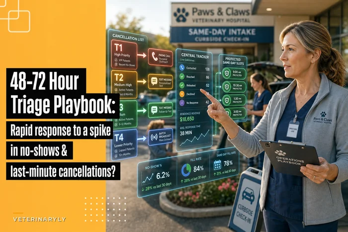 48–72 Hour Clinic Triage Playbook: Rapid Response to a Spike in No‑Shows and Last‑Minute Cancellations