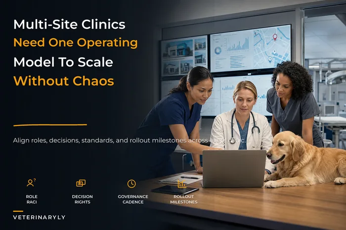 A Practical Operating Model for Multi‑Site Veterinary Clinics