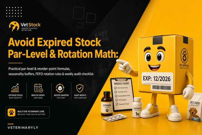 Avoid Expired Stock with Par‑Level and Rotation Math