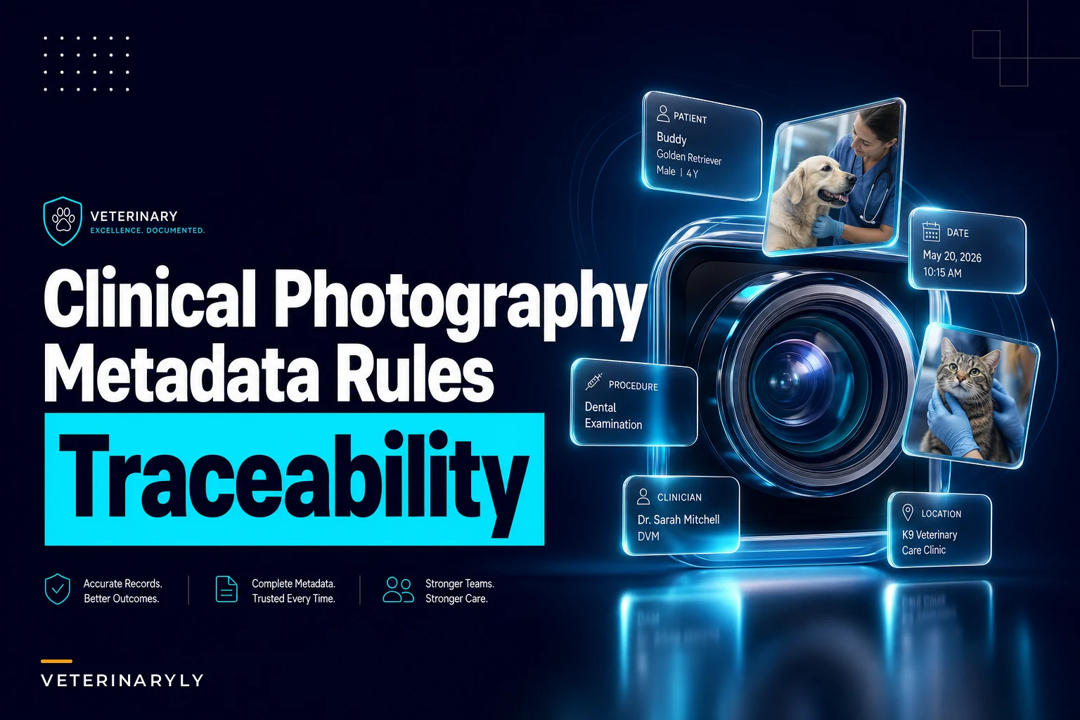Clinical Photography Standards and Metadata Rules for Records
