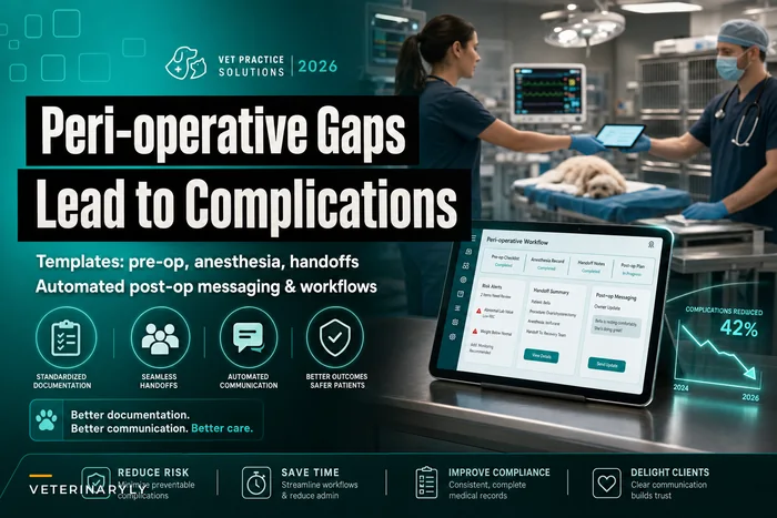 Peri‑operative Gaps That Lead to Complications — Standardized Documentation and Handoff Templates