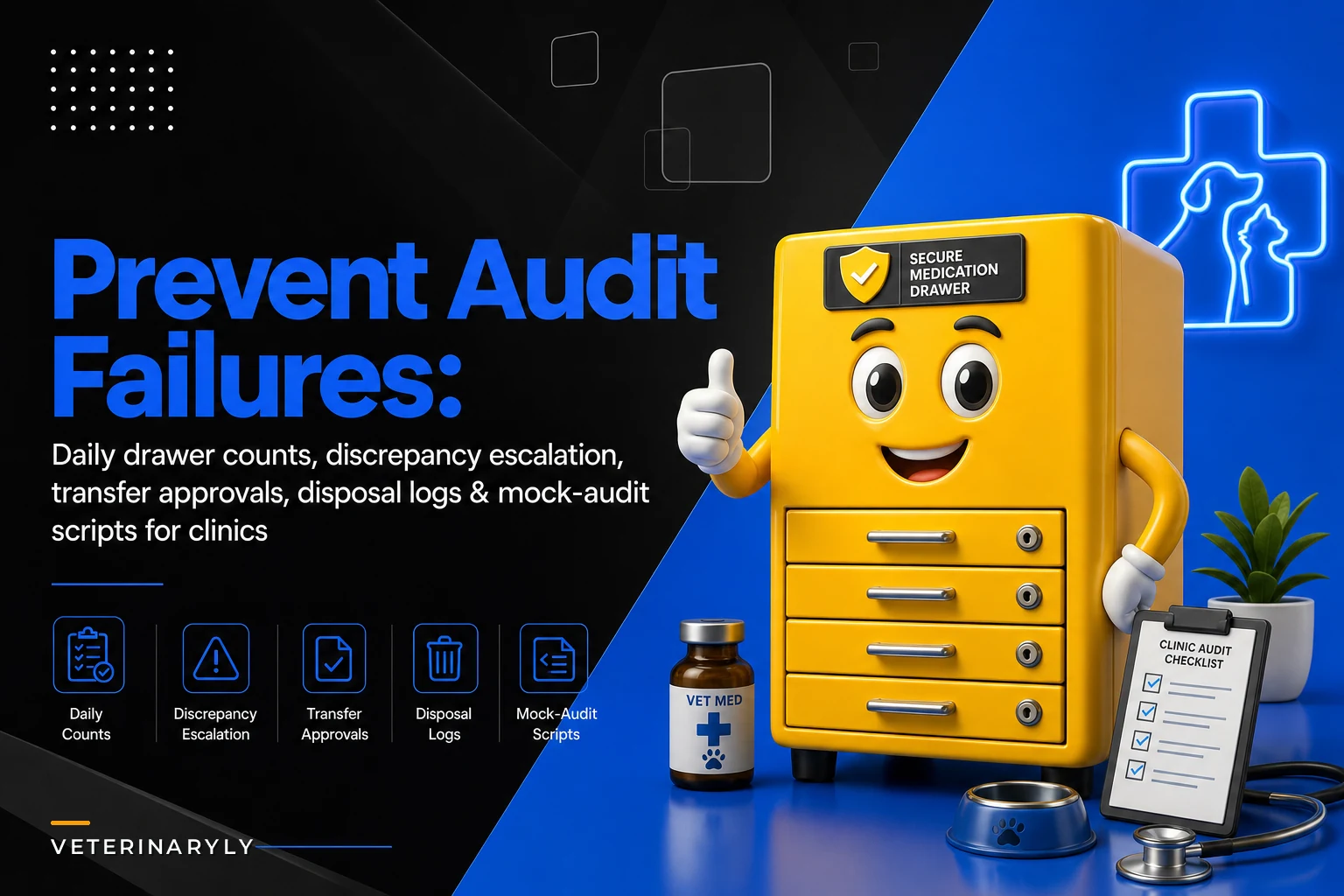 Prevent Audit Failures: Controlled‑Substance Inventory and Compliance Workflow for Veterinary Clinics