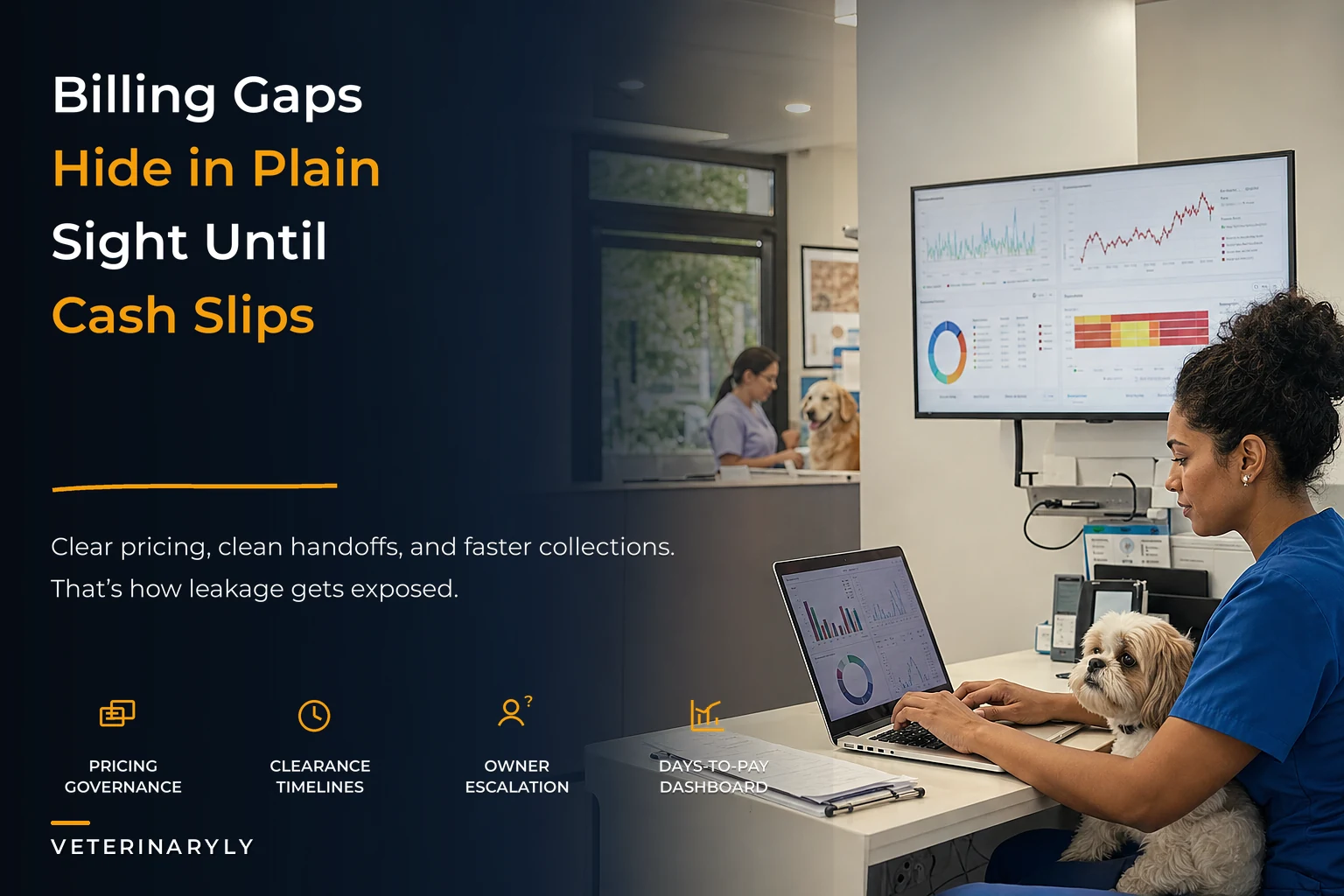 Revenue Leakage Is Hiding in Your Billing Workflow: A Veterinary Revenue‑Cycle System with Dashboards, SLAs and Staffing Rules