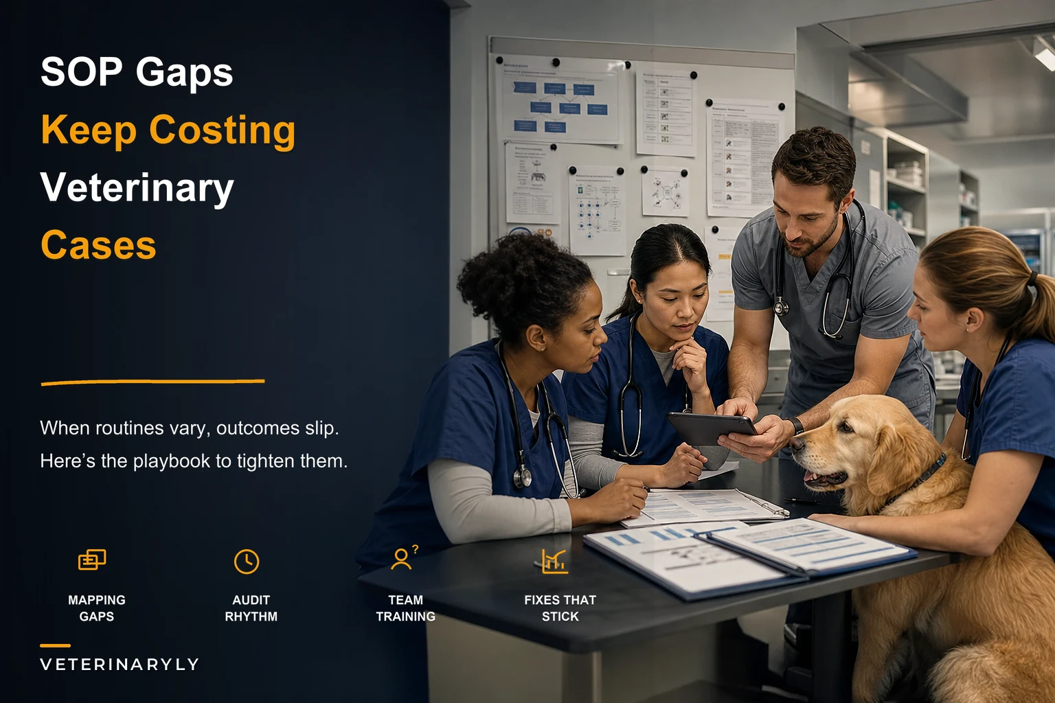 Stop Losing Cases to Poor Process: A Practical Playbook for Veterinary Clinical SOPs