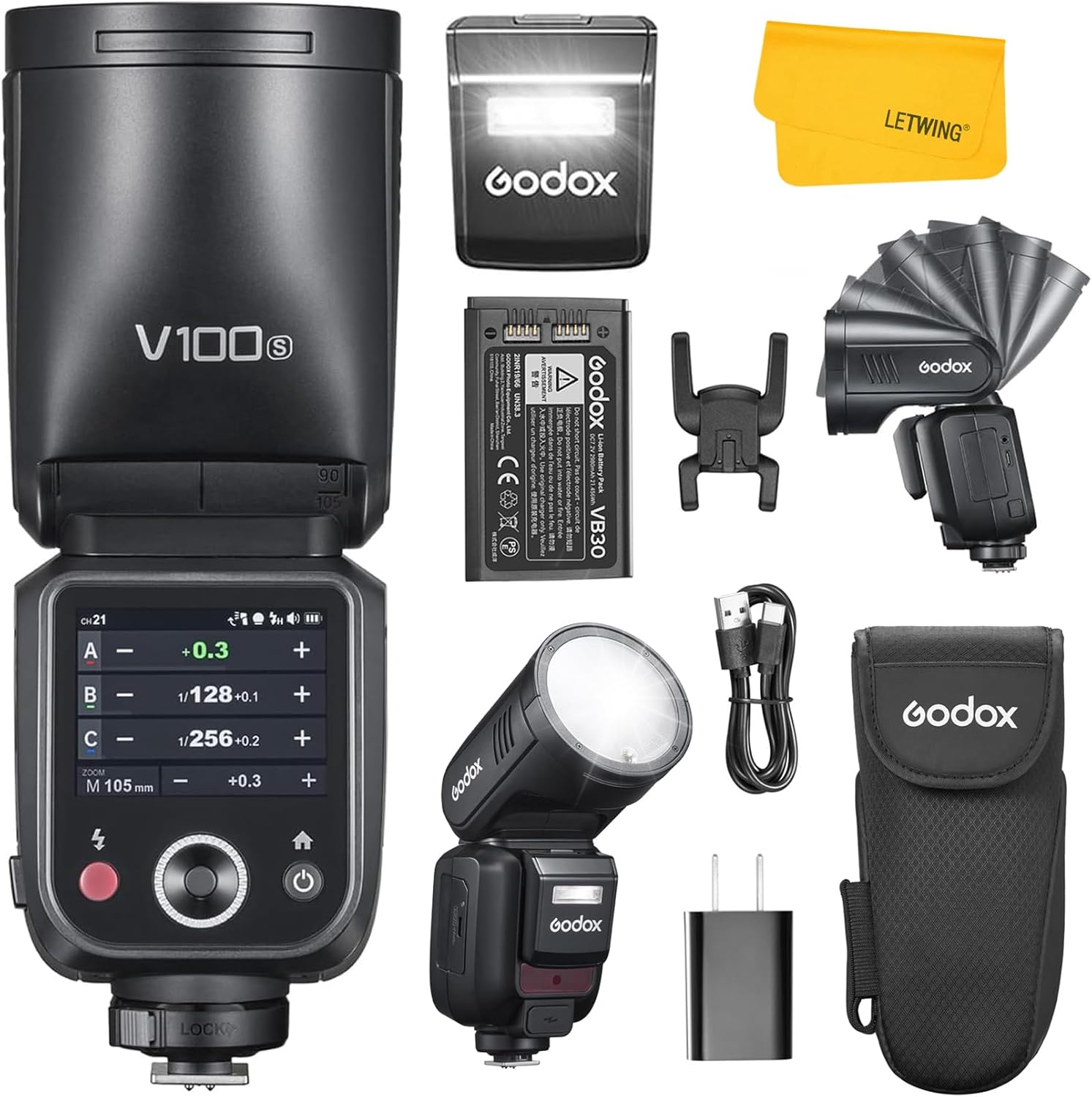Godox V100s Flash for Sony