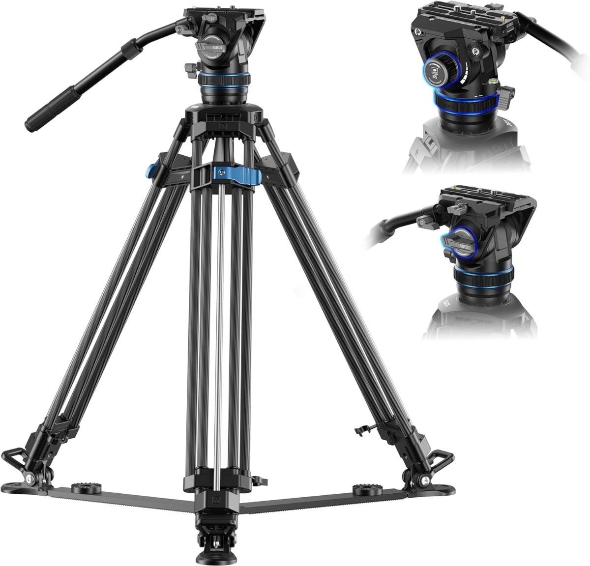 Sirui SQ75 Carbon Fiber Video Tripod