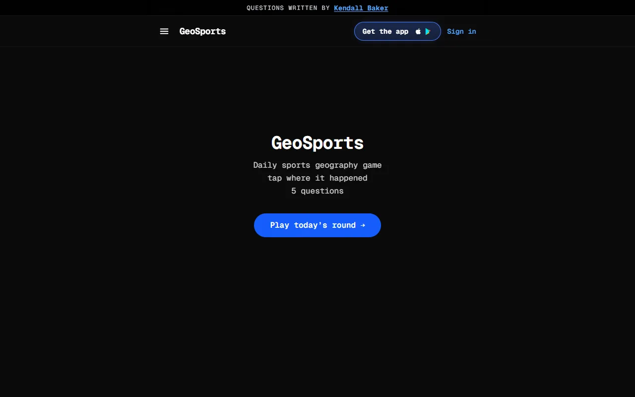 GeoSports: zrzut ekranu 1 z 2