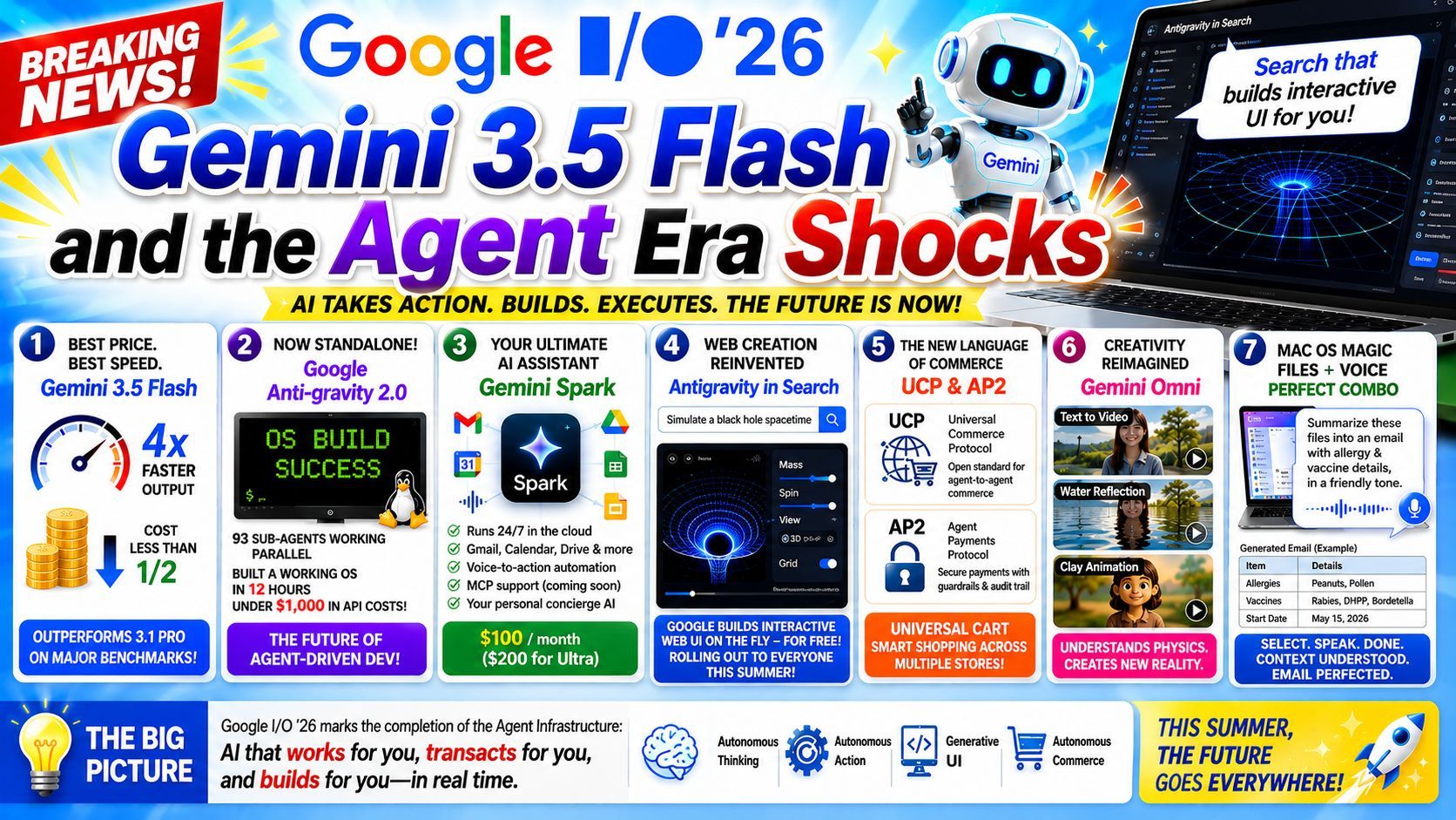 Google I/O '26 In-Depth Analysis: The Paradigm Shift from Text Generation to "Autonomous Action Agents"