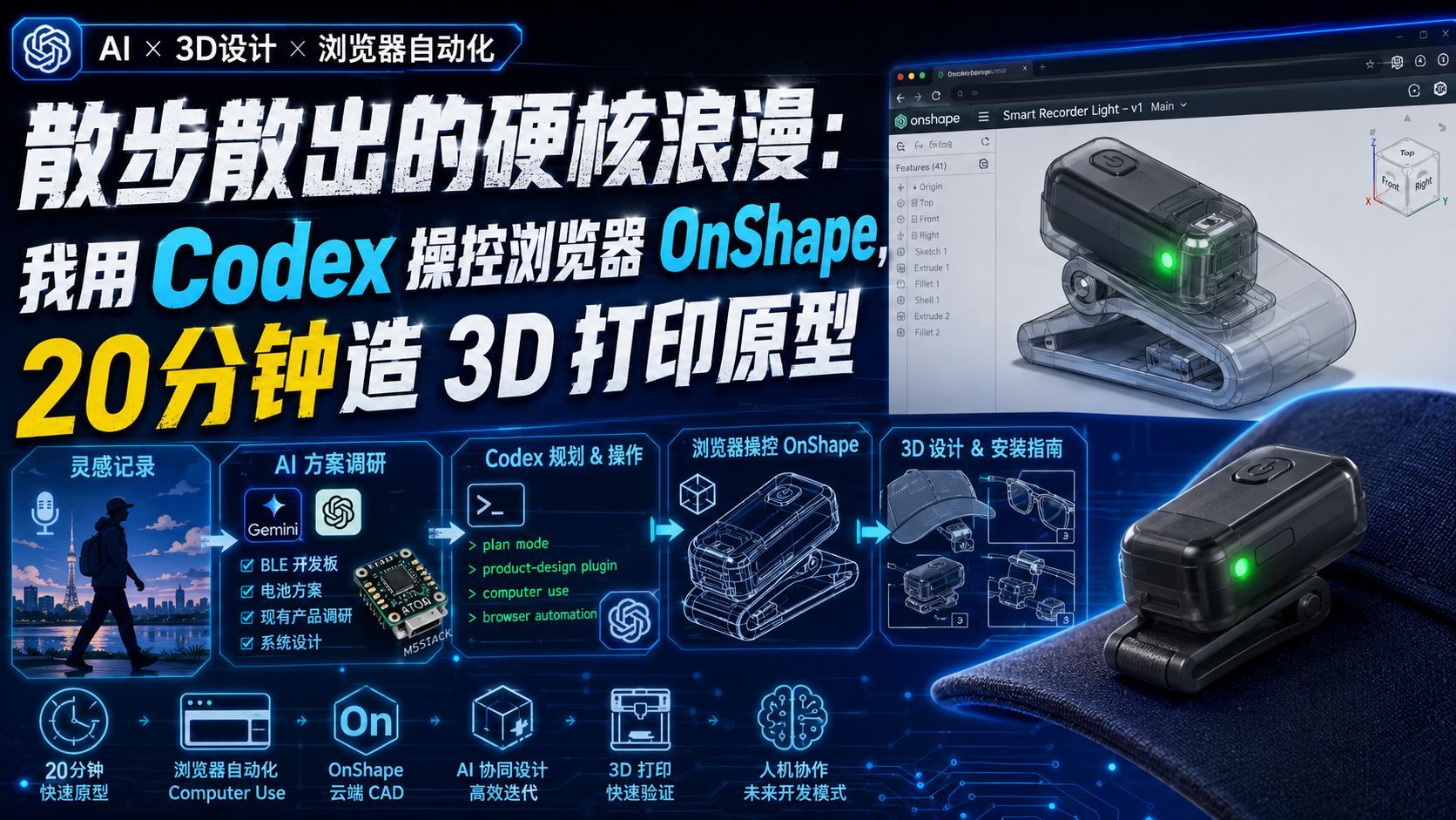 散步散出的硬核浪漫：用 Codex 与 Computer Use 加速 IoT 产品开发——基于 AI 的原型设计验证