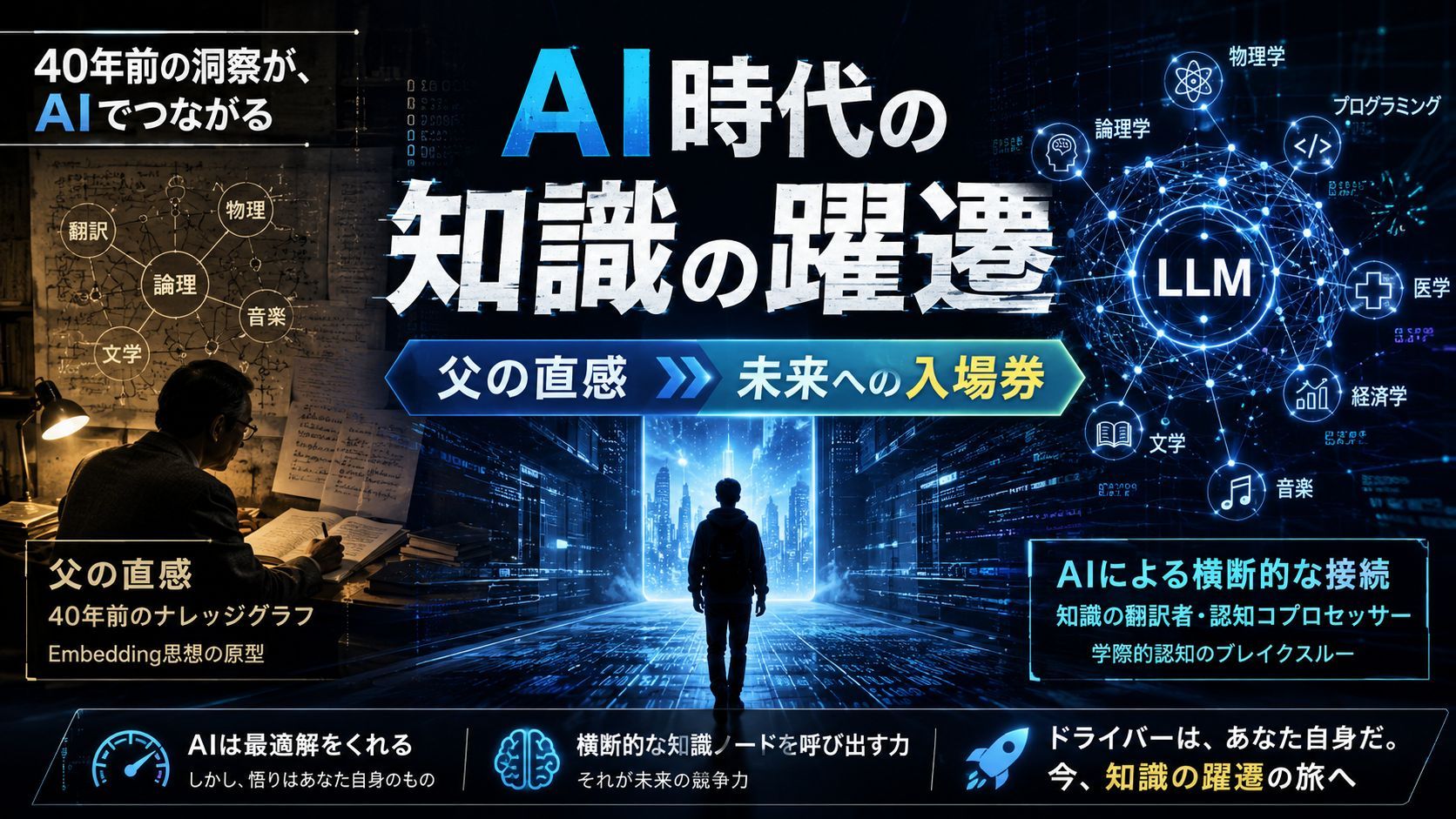AI時代の知識の躍遷：「父の直感」から「未来への入場券」へ