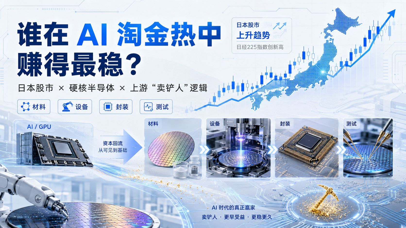 AI淘金热背后的基石：为何日本半导体产业构筑了难以逾越的壁垒