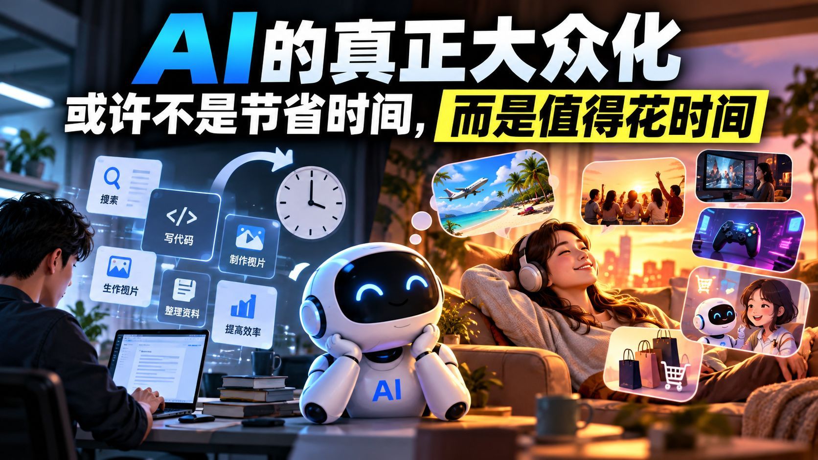 AI 真正的大众化,可能根本不是省时间