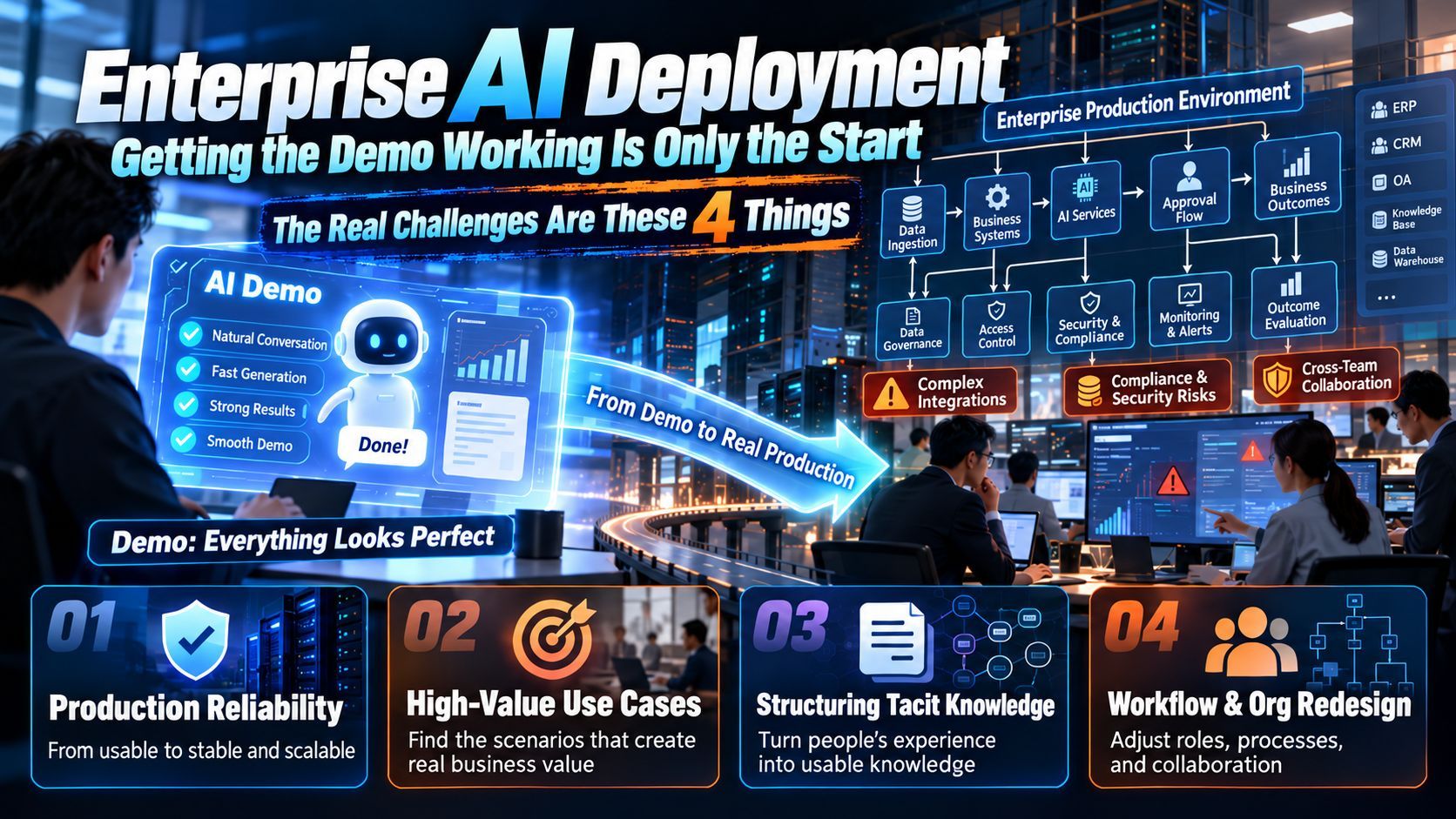 Enterprise AI Adoption: Getting a Demo to Run Is Only the Starting Line