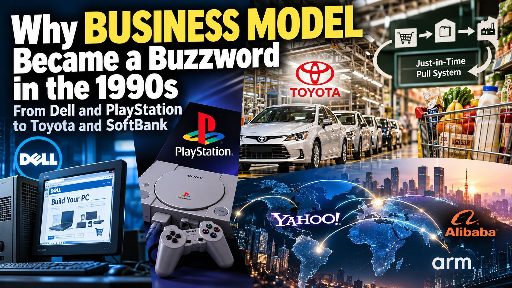 Why "Business Model" Became a Keyword in the 1990s: From Dell and PlayStation to Toyota and Softbank