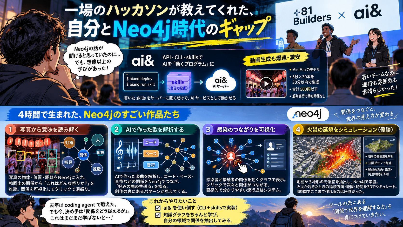 Neo4j時代の差を思い知ったハッカソン