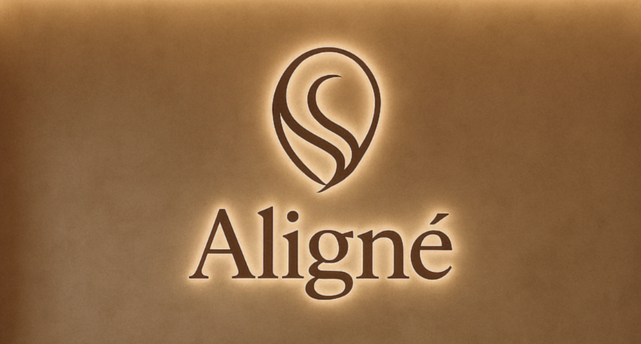 Aligné Pilates Studio logo