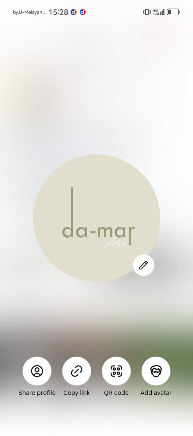 Damar Pilates Studio  logo